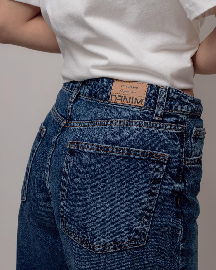 Джинсы женские Its Basic 3311 34 синие