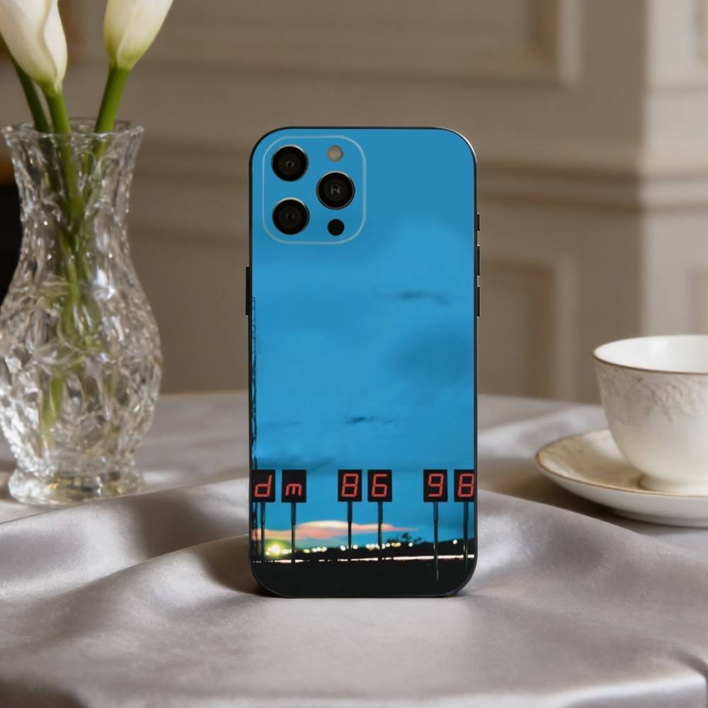 D-Depech-H COOL B-Band-D M-Mode Phone Case For iPhone 17,16,15,14,13,12,11 Plus,Pro Max,XS,Soft Silicone Black Cover