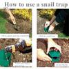 4 Pcs Snail Trapper Box Easy-to-Use Garden Farm Protector Slug Snail Traps Environmentally Friendly Slug Catcher for Garden Yard