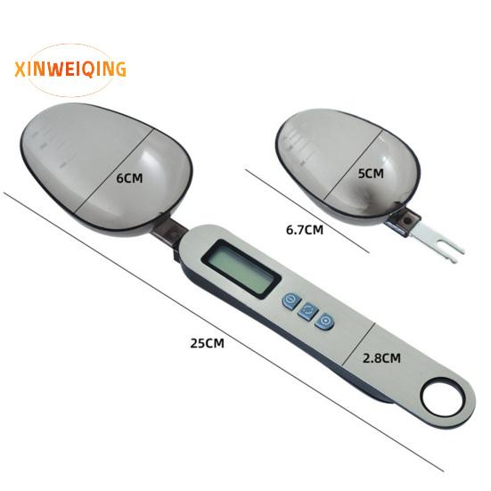 Электронная мерная ложка, ЖК-дисплей, переключение единиц измерения, точная шкала, пищевая, портативная ложка