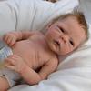 Куклы реборн 46 см, силиконовые виниловые куклы всего тела, реалистичные, мягкие, настоящие на ощупь, для маленьких мальчиков
