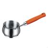 Butter Melting Pot Fried Egg Pan Wooden Handle Practical Mini Frying Oil Spoon for Home Kitchen