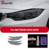 Для BMW M2 F87 M3 F80 M4 F82 F83 M5 F10 F90 M6 M8 I3 I8 Z4 E89 G29 Автомобильная Защитная пленка для фар Передняя Затонированная Черная TPU Наклейка