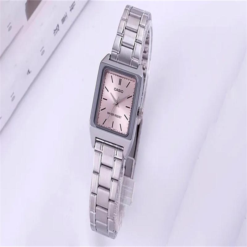 Casio Женские розовые часы LTP-V007D-4E-