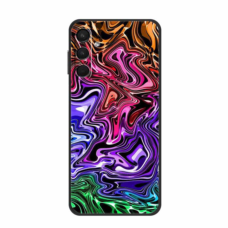 Чехол для Samsung A56 A26 Мраморный ТПУ Мягкий Силиконовый Задняя Крышка для Samsung Galaxy A26 A56 5G Чехлы Слюда Окрашенный Цветной Новый Чехол