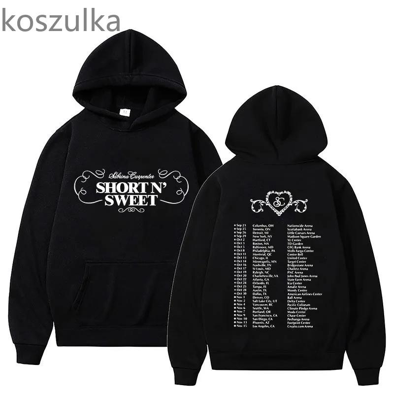 Sabrina Carpenter Print Hoodies Graphic Clothes Women/men Casual Long Sleeve Short N' Sweet Sweatshirts
