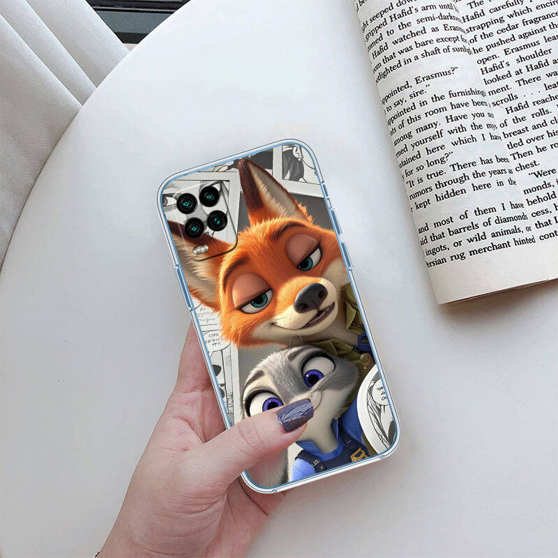 MH158 Чехол для телефона Zootopia для Motorola G34 G32 G31 G14 G15 G84 G62 E32 G24 G72 G71 G73 G85 G200 G60 G52 G51 G50 G42 G41 G32 G30