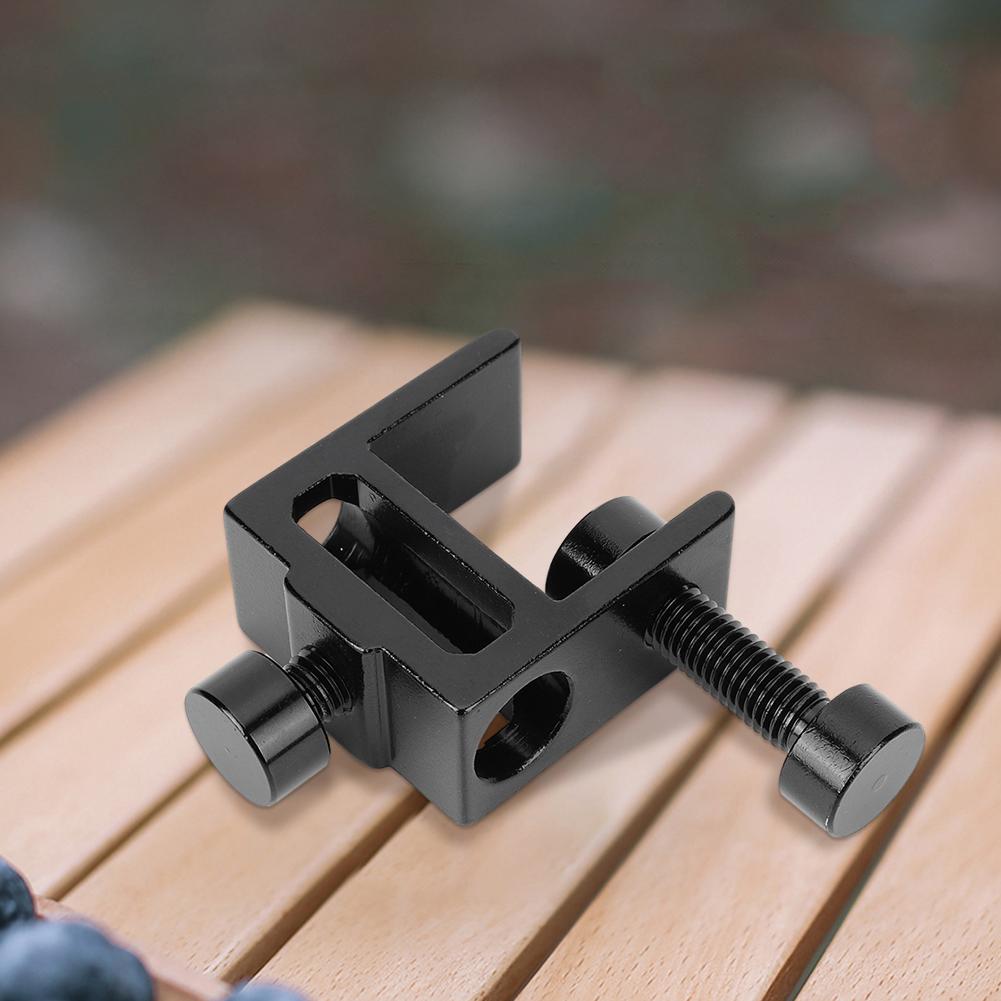 Кемпинговая лампа настольный зажим настольный зажим подставка для светильника алюминиевый сплав настольная лампа крепление прочное для стола толщиной менее 28 мм