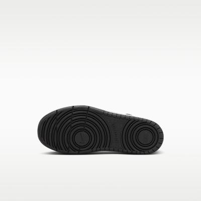 Nike Кроссовки Court Borough Low Recraft Черно-белые (PS)