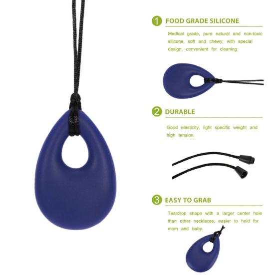 Ожерелье Мягкое носимое силиконовое прочное модное ожерелье для девочек для подарков