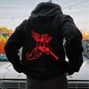 Новая независимая станция популярный хит продаж оверсайз европейского размера флисовый худи-свитер с принтом