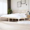 VidaXL Bed Frames Solid Pine Wood 200x200 Cm 3101238