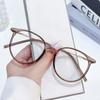 Anti-blue Light Glasses Round Metal Eyewear Women Man Daily Commute Eyeglasses Blue Light Blocking Man Lady Computer Eyeglas
