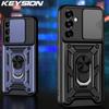 KEYSION Противоударный чехол для Samsung M54 M14 5G F54, защитное кольцо для объектива камеры, чехол для телефона Galaxy A54 A34 A24 A25 A14