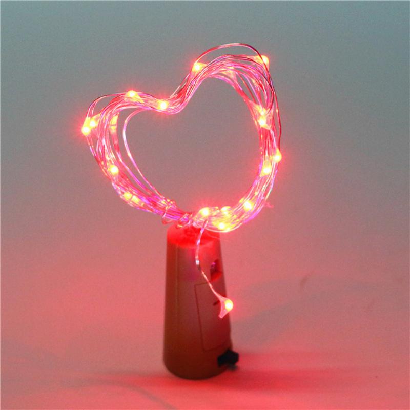 Wine Bottle Lights Cork Garland DIY Christmas String Lights for Party Halloween Wedding MIT