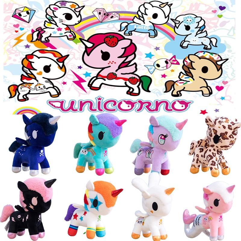 Плюшевая кукла-единорог Tokidoki Очаровательная, яркая и идеальная для всех возрастов