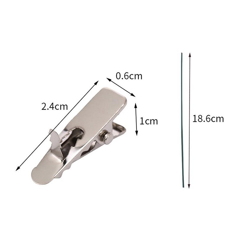 20/50/100 шт. Рождественская клипса Сплав Мини-зажим Прищепка Блестящая клипса-цветок Инструмент для украшения рождественской елки