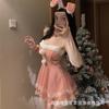 Sex Lingerie Plus Size Christmas Cosplay Bunny Uniform Sexy Christmas Dress Female