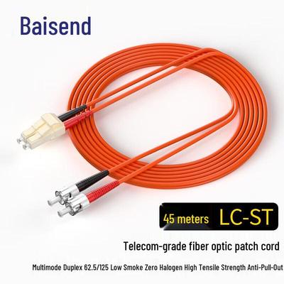 Многомодовый дуплексный оптоволоконный патч-корд Bosund Telecom Grade LC-ST