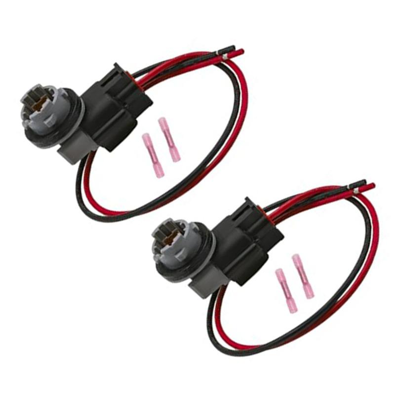 Rear Bumper Wiring Connector Socket Bumper Bulb Socket Replace Broken Part 2 Pieces Included OE Part Fit Check