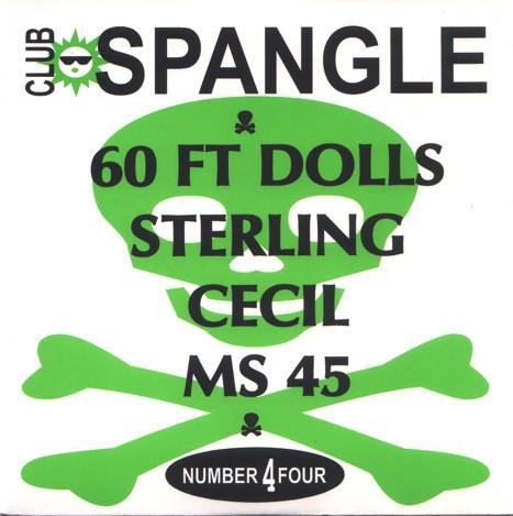 7inch Record VARIOUS - Club Spangle Number4Four SPANG004 Spangle Records 1995 UK Rock Used