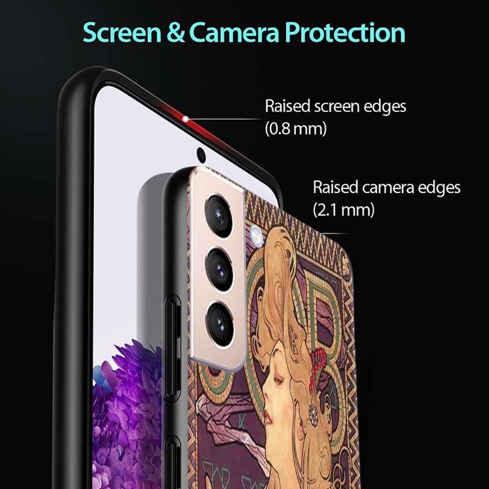 Чехол для Samsung Galaxy S21 S20 S10 S9 S8 Plus Ultra 5g S10lite S10e S7edge S20 S21 Fe, художественный постер, Альфонс Муха, тонкий