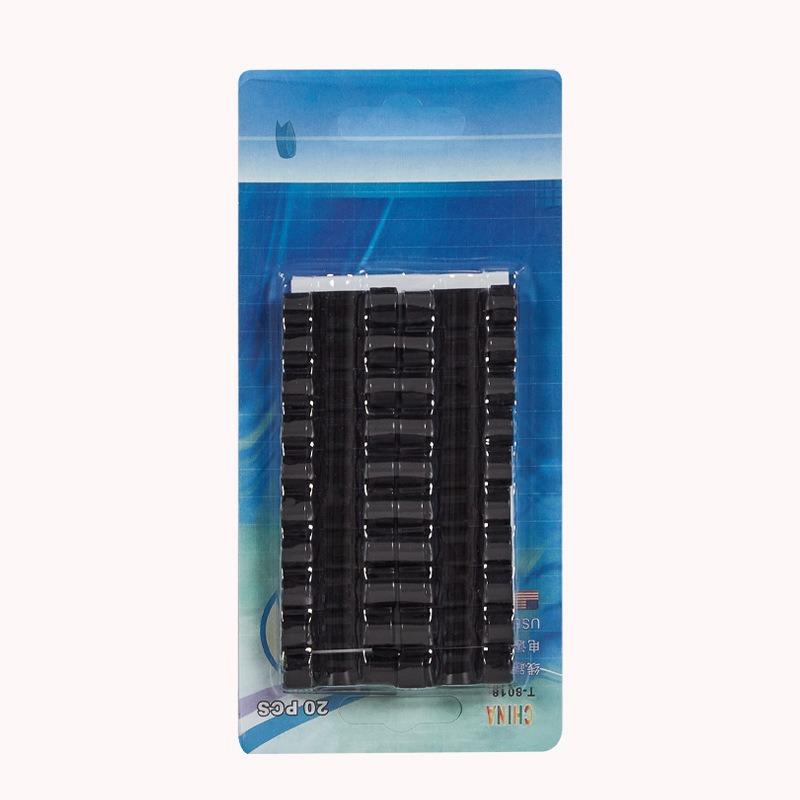 Vogue Holder Secure 20pcs/set Self-Adhesive No Drill Desk Tidy Cord OrganizerHolder For Home Portable Cable Drop Clip Easy Install Scratch Free