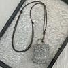 Сумка-чехол для наушников Оригинальный ручной работы шейный кошелек Мини-кошелек для ключей Компактная вязаная сумка для хранения Для ежедневных поездок Нишевый
