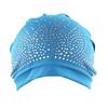 Fashion Women Lady Rhinestone Hat Cap Hair Loss Cover Soft Head Scarf Headwrap
