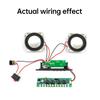 DC5V DIY Bluetooth Speaker Kit with FM Radio DIY Soldering Project Practice Solder Assembly Electronic Kit Component 2*3W Speake