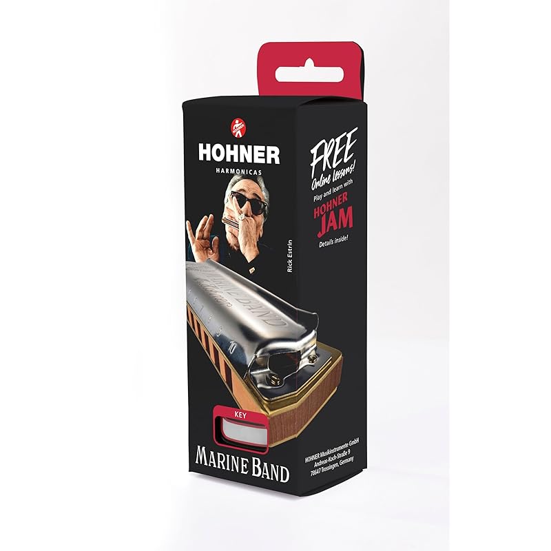 Губная гармошка HOHNER Marine Band 1896/E Marine Band с 10 отверстиями