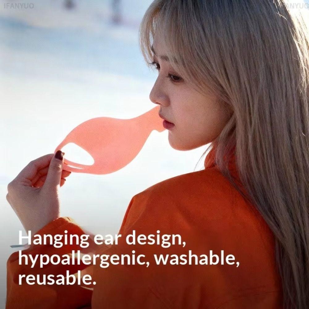 Cold Protection Winter Face Cover Anti Frost Warm Face Mask Unisex Ski Nose Patch Picnic Hiking