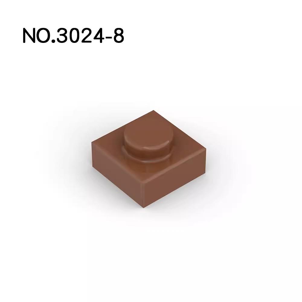 20 шт. Детали MOC 3024 Пластина 1x1 Совместимые Кирпичики DIY Сборка Строительные Блоки Частица Детская Головоломка Мозговая Игрушка Подарок