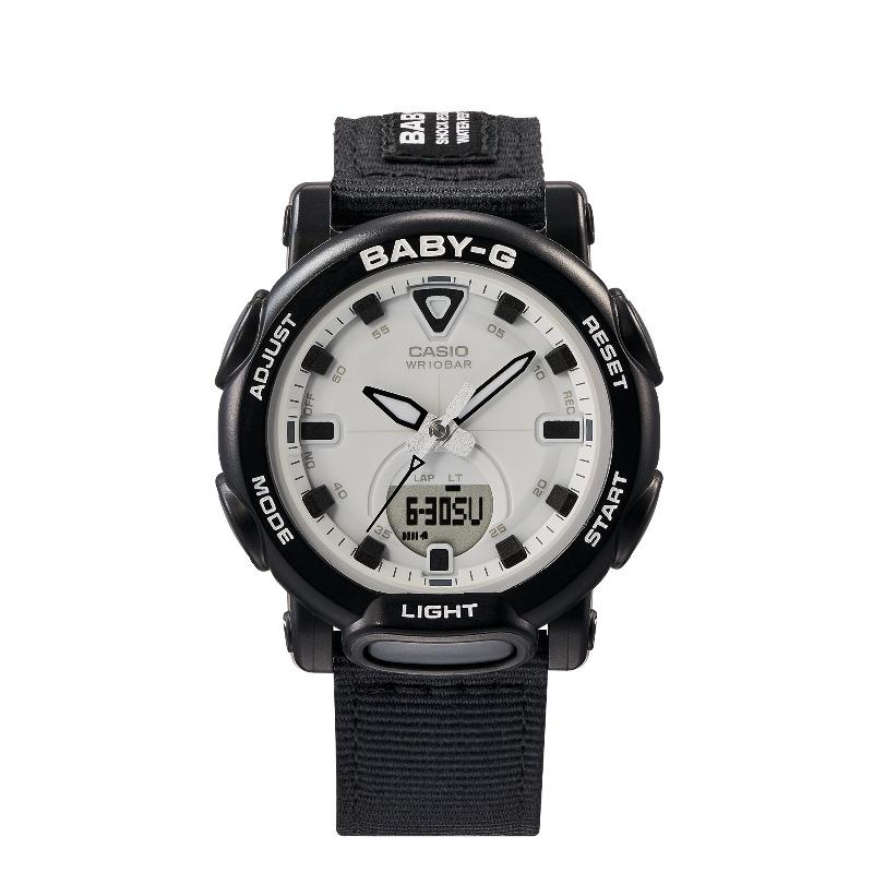 Casio Женские цифровые кварцевые часы Baby-G BGA-310C-1A из смолы, водонепроницаемость 100 м, ударопрочные