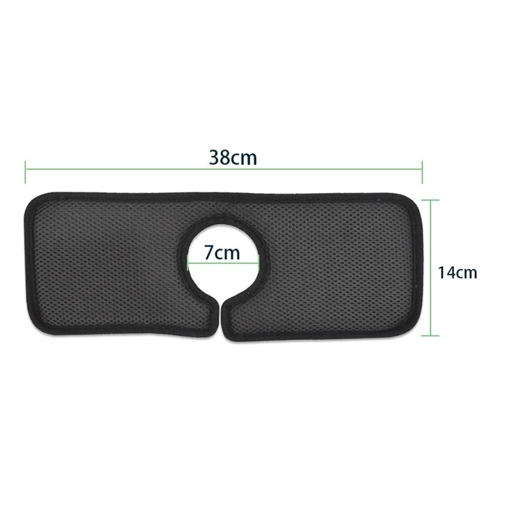 38 X 14CM Absorption Mat Black Fiber Cloth Kitchen