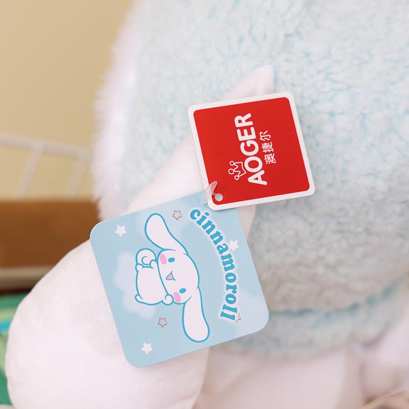 Очаровательные лицензированные Sanrio плюшевые куклы Куроми и Мелоди, мягкие, милые, набивные животные для детей