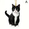 Lucky Black Cat High-quality Acrylic Car Pendant Backpack Accessories, Hunging Tree Christmas H Z0S0