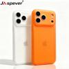Матовый силиконовый чехол Soft в конфетных цветах для iPhone 17 Air 16 15 14 Plus 13 Pro Max, прозрачный матовый, тонкий TPU чехол-оболочка