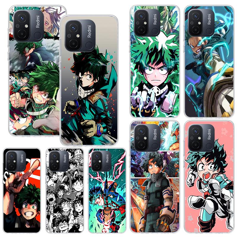 My Hero Izuku Deku Phone Case For Xiaomi Redmi 14C 13 13C 12 12C 10 10A 10C 9 9A 9C 9T 8 8A 7 7A 6A 6 Pro K80 K70 K60 K40 K20 12