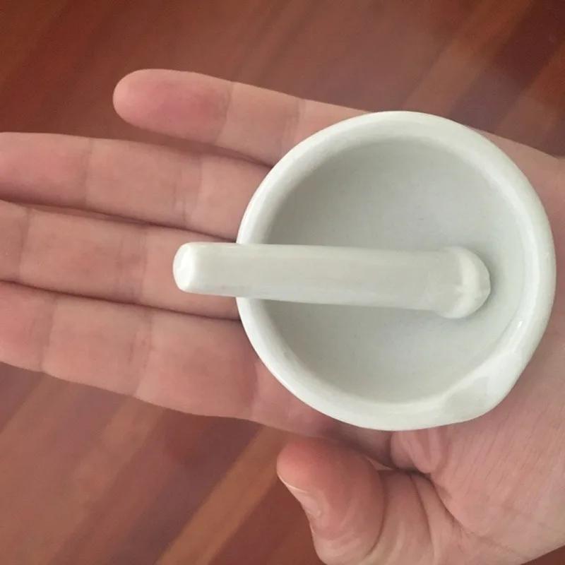 Ceramic Grinding Bowl Baby Fruit Vegetable Rice Paste Food Grinding Tool Laboratory Medicine Crushing Jar Medicine Grinds Bowl