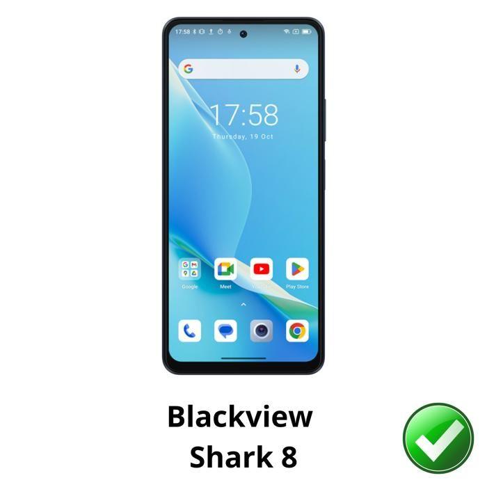 Protection écran pour Blackview Shark 8 [Pack 2] Film Plastique Protecteur Résistant Ultra Mince Phonillico