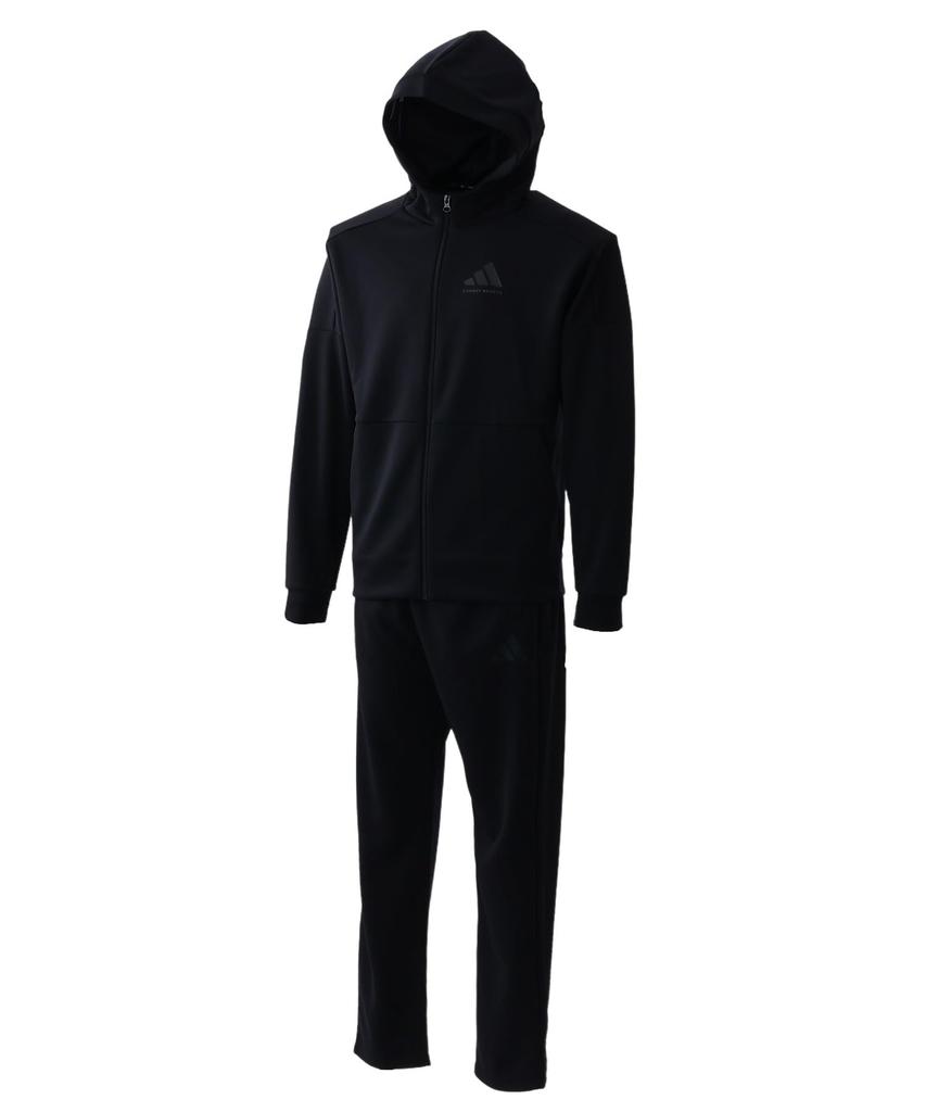 Adidas Combat Sports Аутентичный спортивный костюм Унисекс TR-74 Мужской (Размер M, Черный/Черный)