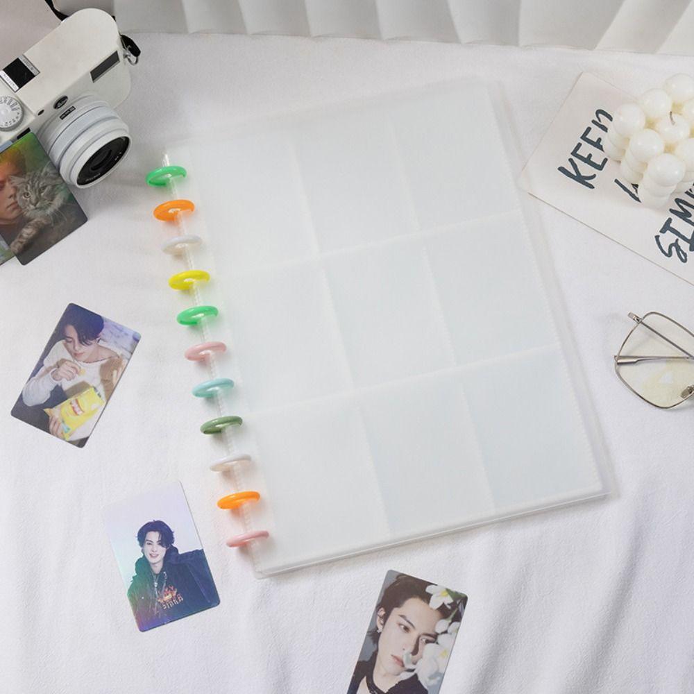 3-дюймовый держатель для фотокарточек K-pop, альбом для коллекционирования карточек айдолов, INS папка на кольцах, Star Chaser