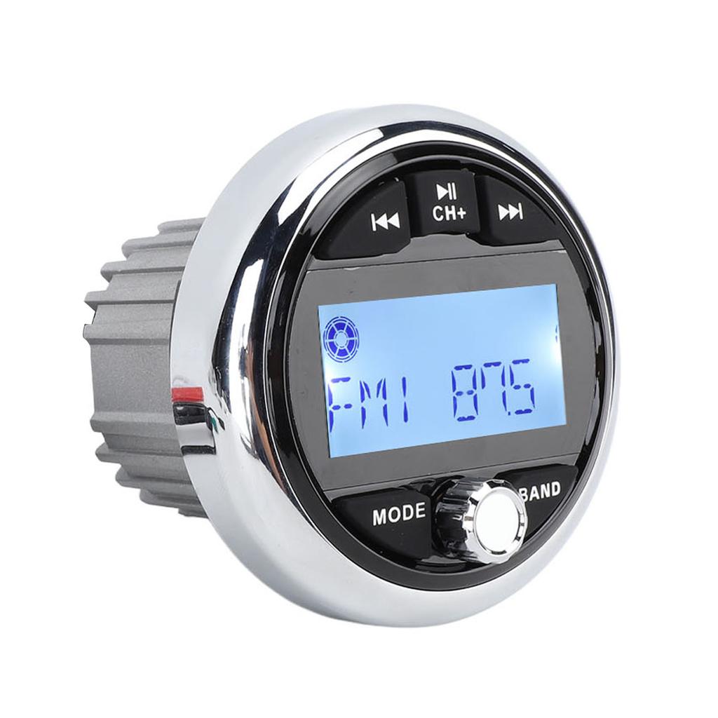 Морской стереоприемник DC 12V Bluetooth MP3-плеер Цифровой медиа-аудио музыкальный ресивер для яхты, дома на колесах, инженерной техники