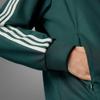 adidas Спортивная повседневная мужская куртка с длинным рукавом и винтажным воротником-стойкой в полоску сбоку, куртка цвета зеленого цвета IT4130