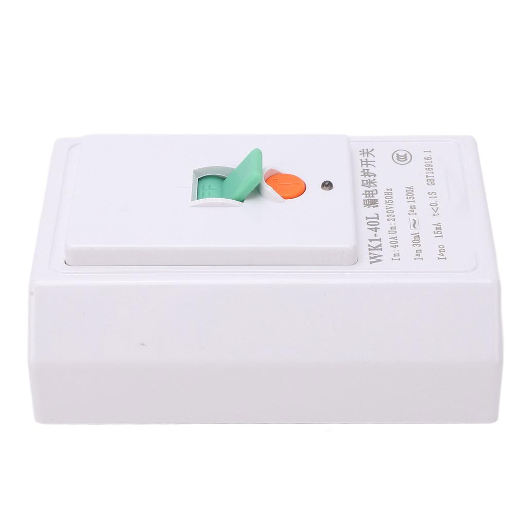 Автоматический выключатель защиты от утечки тока 40A 230V для обогревателя кондиционера