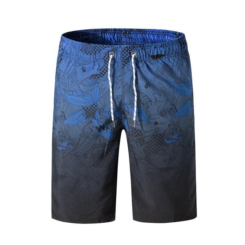 Mens Quick-Dry Board Shorts With Mesh Liner Lightweight Beach Swim Trunks Surfing Sports