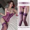 New Sexy Lace Perspective Waist Onesie Cross Strap Hot Temptation Sexy Lingerie Women