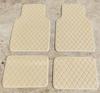 4pcs PU Leather Auto Car Floor Mats Front Rear Liner Weather Set Car Accessories