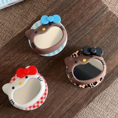 3D PopSocket с большим ртом KT, зеркальный, на магните, держатель-подушка безопасности